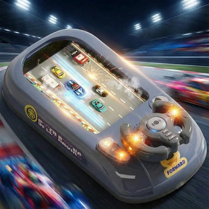 Interactive Steering Wheel Racing Game Console Toy
