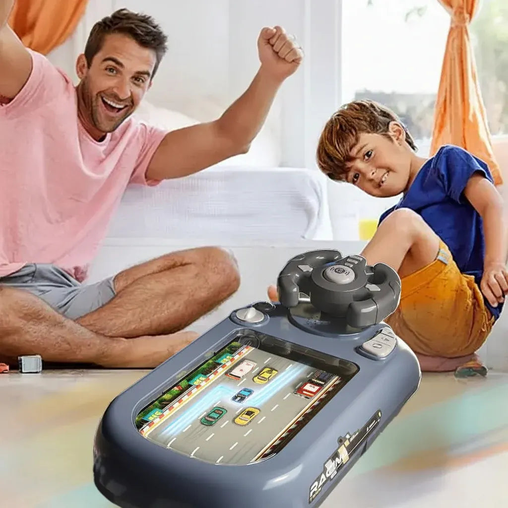 Interactive Steering Wheel Racing Game Console Toy