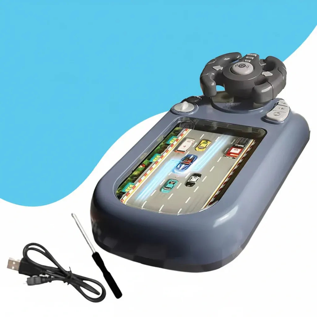 Interactive Steering Wheel Racing Game Console Toy