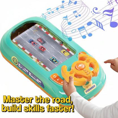 Interactive Steering Wheel Racing Game Console Toy