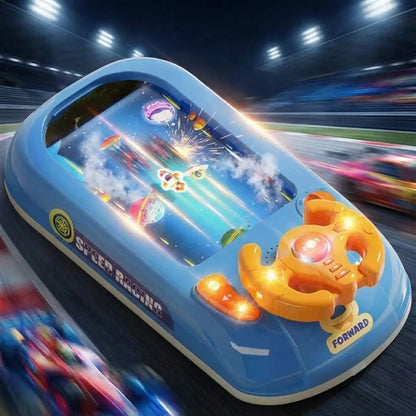 Interactive Steering Wheel Racing Game Console Toy