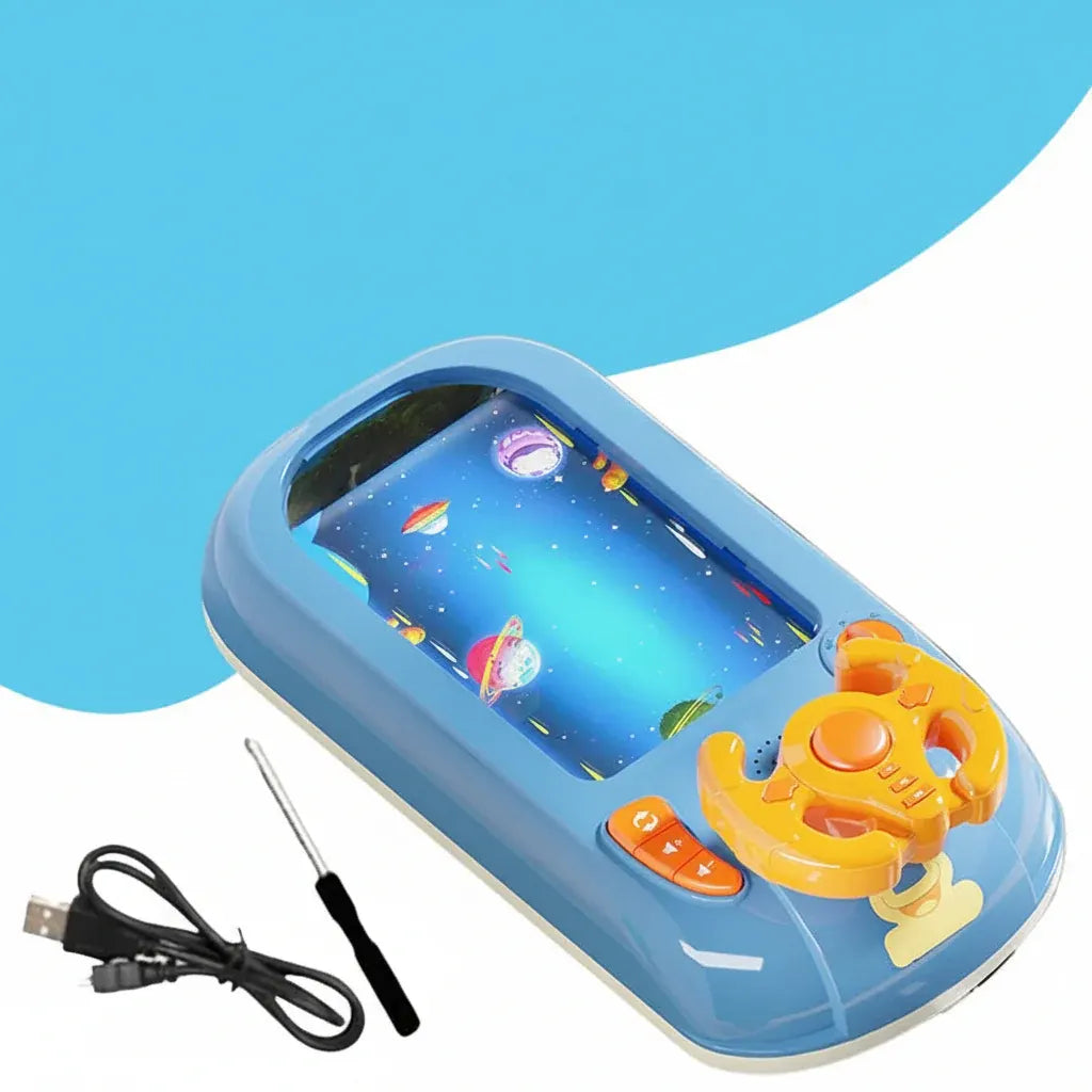 Interactive Steering Wheel Racing Game Console Toy