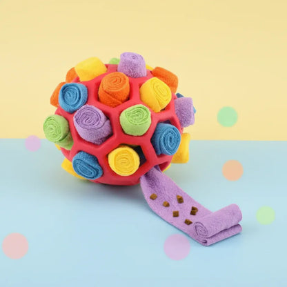 Interactive Treat-Dispensing Puzzle Ball for Dogs – Training & Play