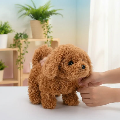 Interactive Walking Barking Plush Puppy Dog Toy