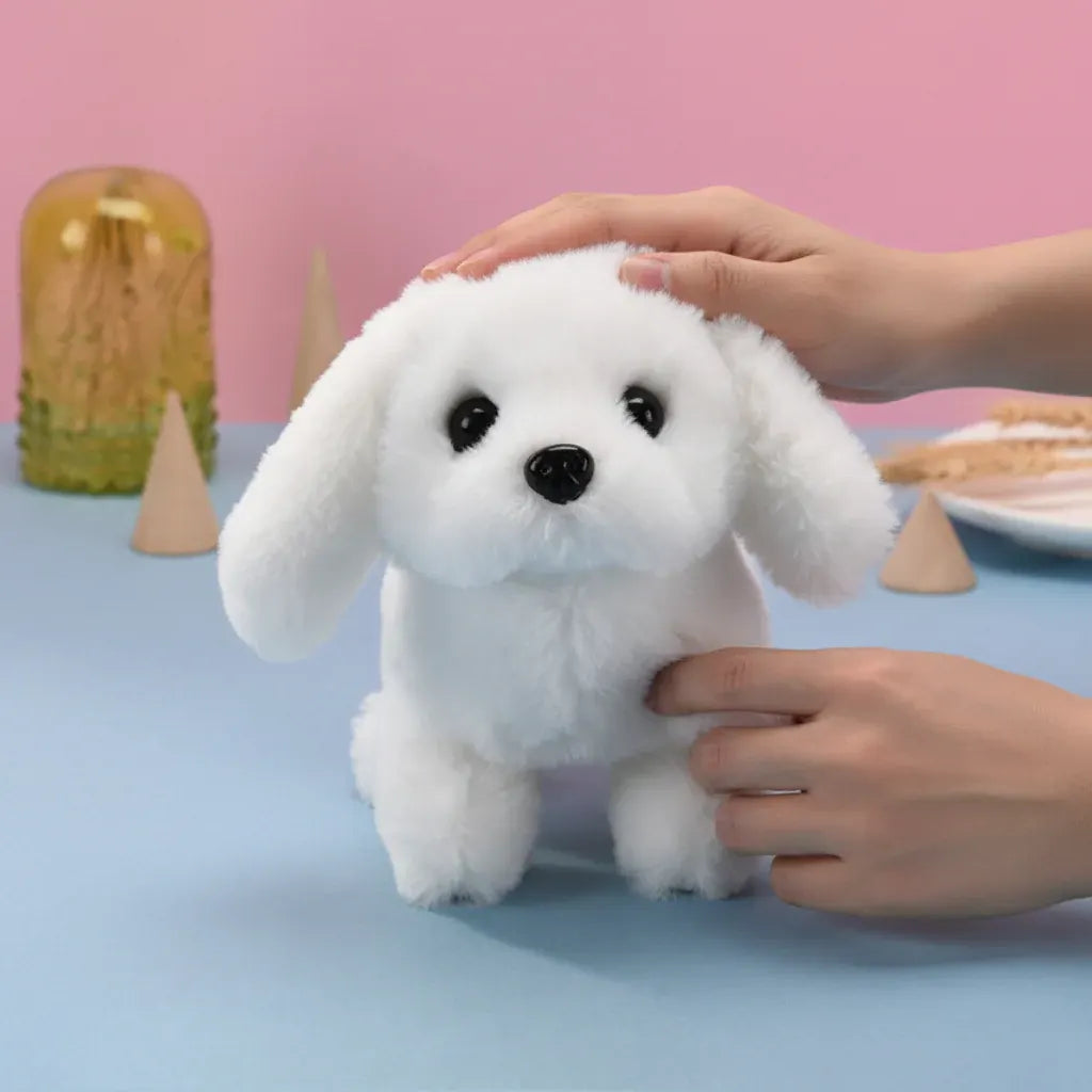 Interactive Walking Barking Plush Puppy Dog Toy