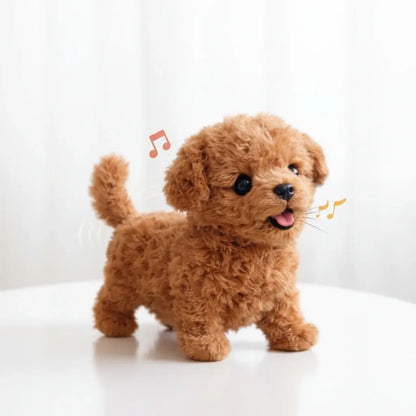 Interactive Walking Barking Plush Puppy Dog Toy