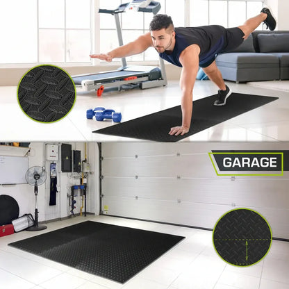 Interlocking EVA Foam Exercise Flooring Tiles for Home Gym