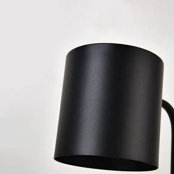 Japanese Minimalist Wood & Metal Table Lamp