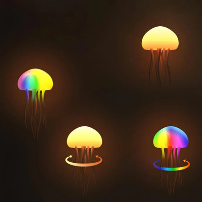 Jellyfish Style LED Night Light Ambient Mood Décor Lamp