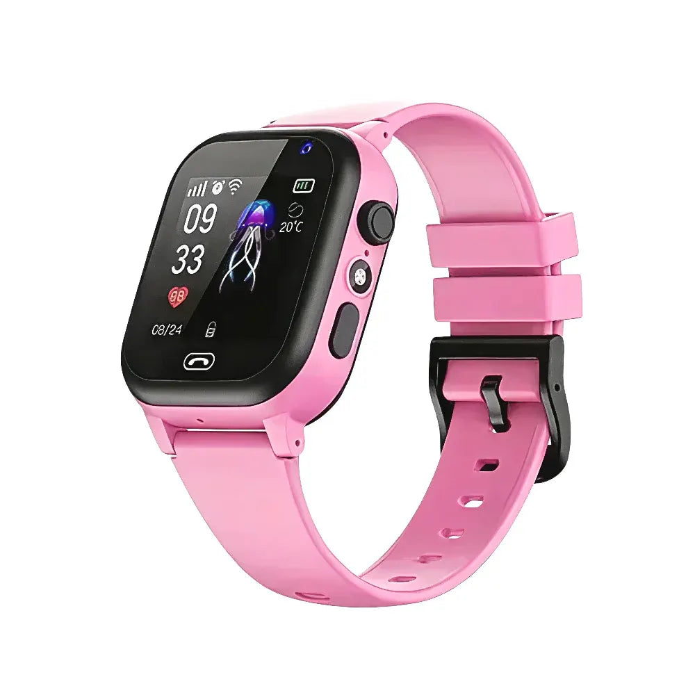 Kids 4G GPS Smartwatch with Camera, IP67 Waterproof Touchscreen Activity Tracker
