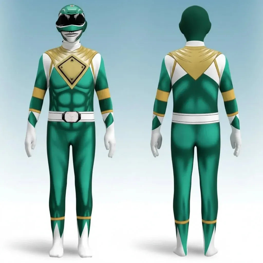 Kids Action Hero Bodysuit Halloween Costume Set
