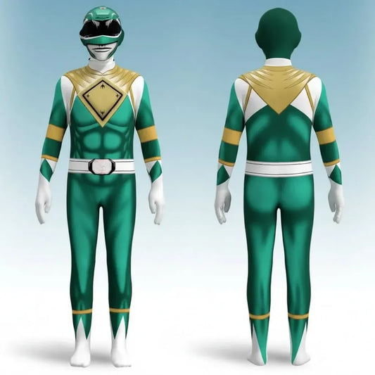 Kids Action Hero Bodysuit Halloween Costume Set