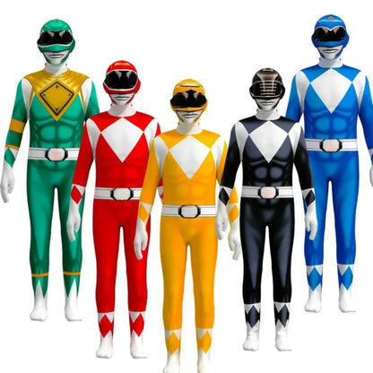 Kids Action Hero Bodysuit Halloween Costume Set