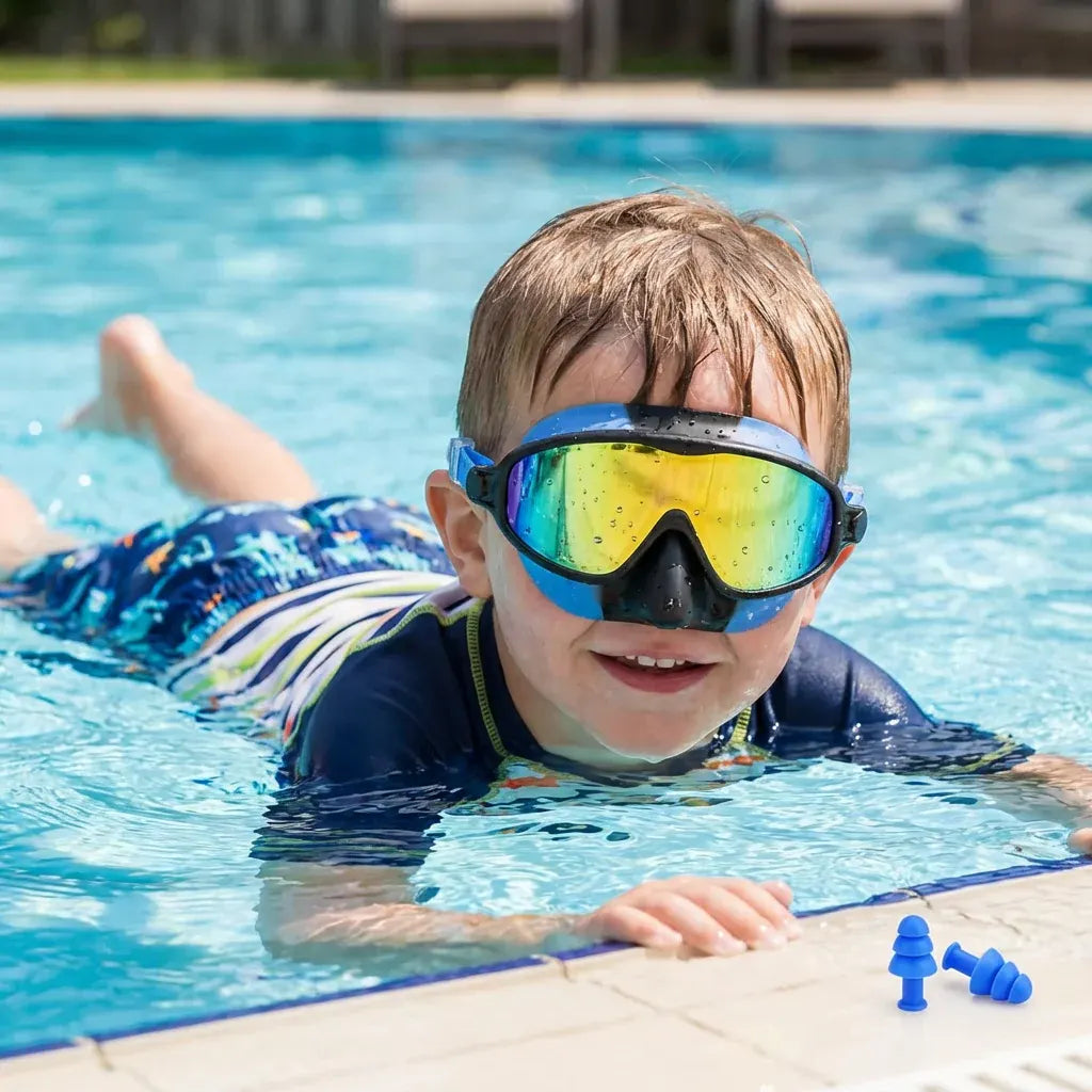 Kids Anti-Fog Swimming Goggles with Adjustable Strap