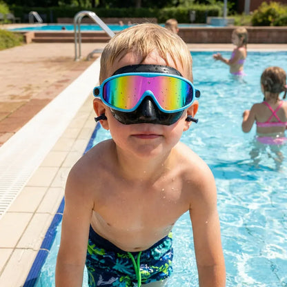 Kids Anti-Fog Swimming Goggles with Adjustable Strap