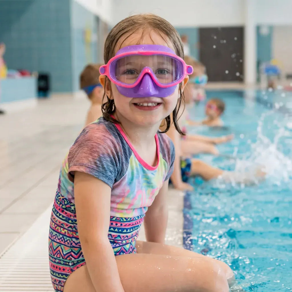 Kids Anti-Fog Swimming Goggles with Adjustable Strap
