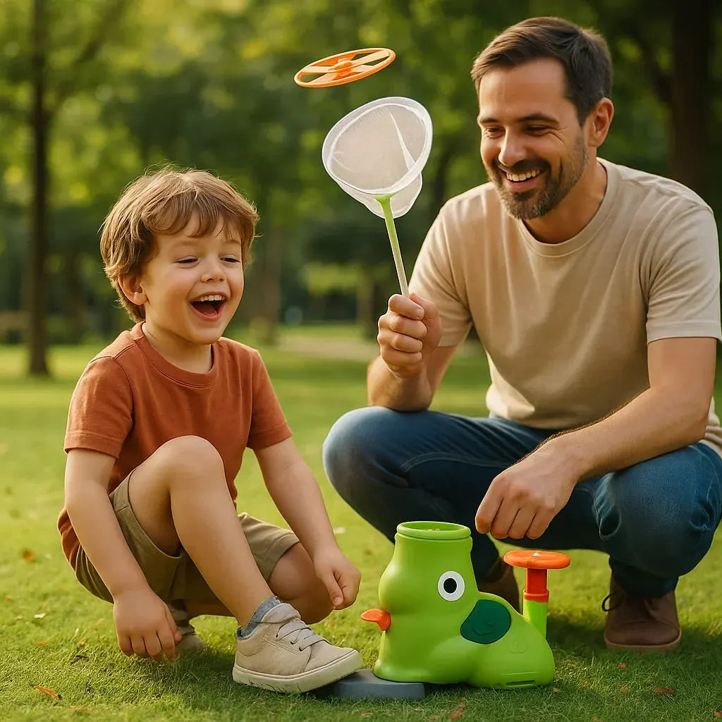 Kids Disc Launcher Outdoor Play Toy