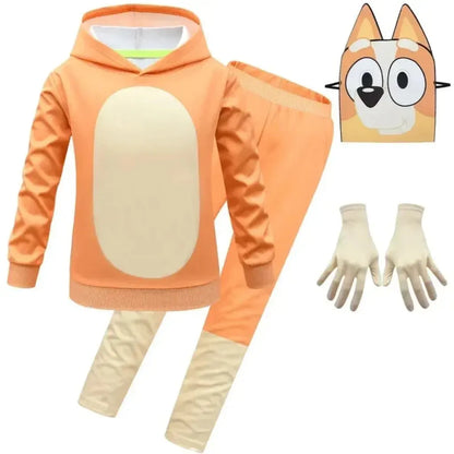 Kids Dog Character Halloween Costume Set