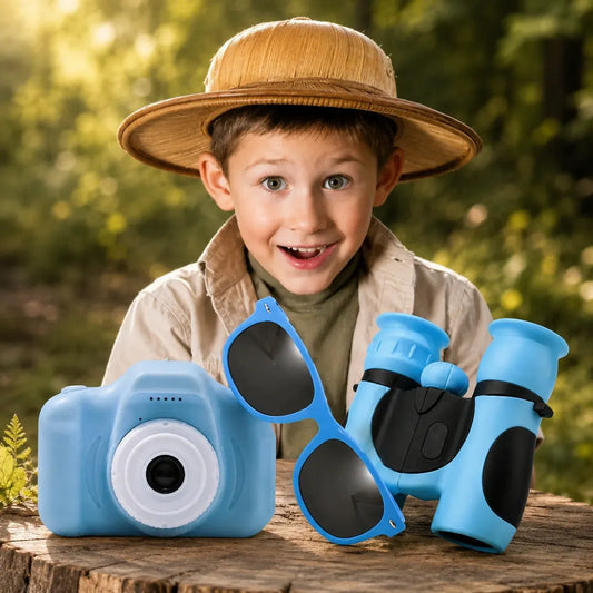 Kids Flexible Wraparound Polarized Sunglasses with UV Protection