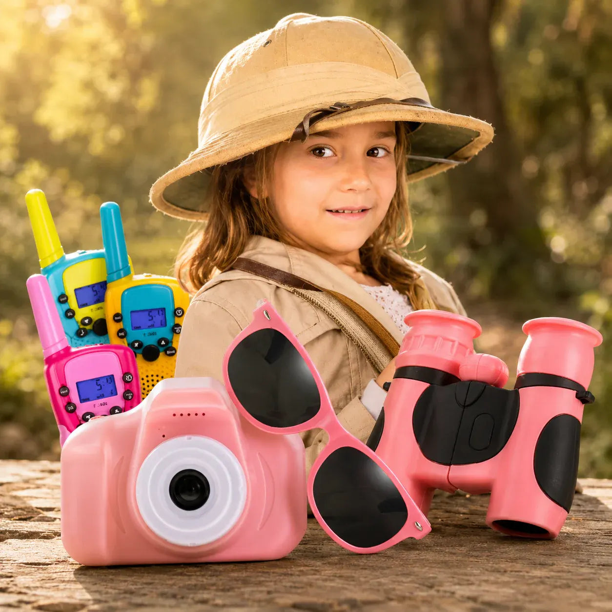 Kids Flexible Wraparound Polarized Sunglasses with UV Protection