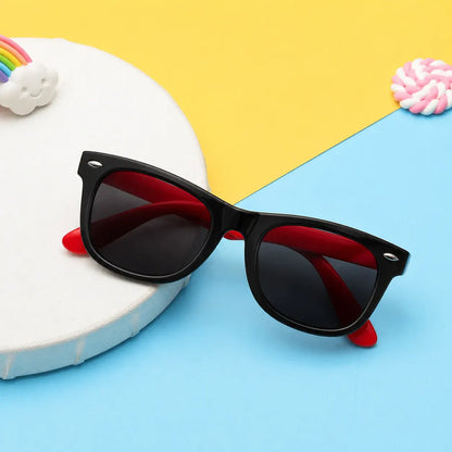 Kids Flexible Wraparound Polarized Sunglasses with UV Protection