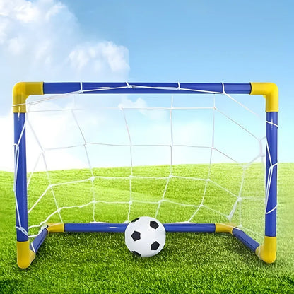 Kids Foldable Soccer Goal Set for Indoor & Outdoor Play