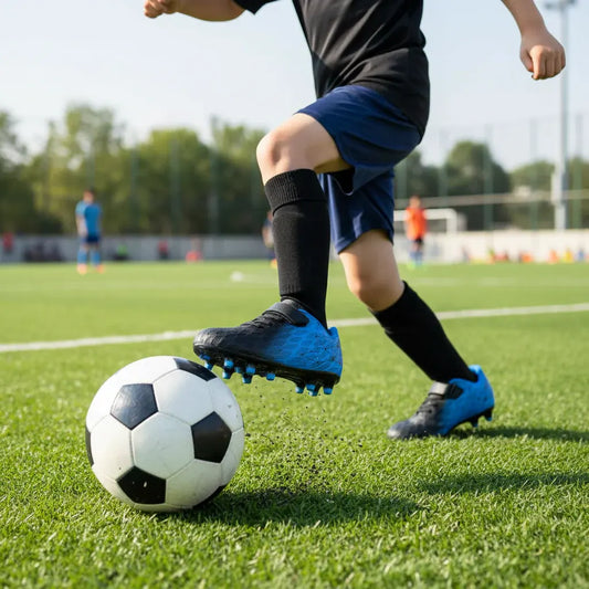 Kids Football Shoes with Durable Grip and Ball Control