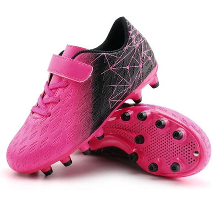 Kids Football Shoes with Durable Grip and Ball Control