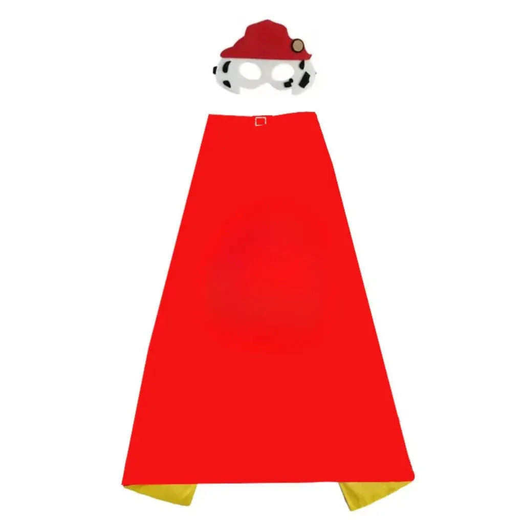Kids Halloween Cape & Mask Costume Set