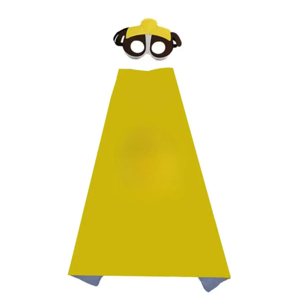 Kids Halloween Cape & Mask Costume Set