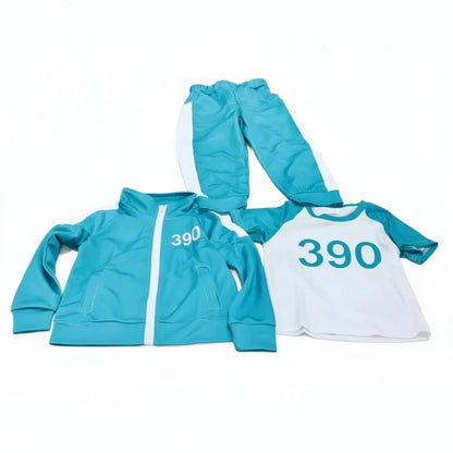 Kids Halloween Dress-Up Tracksuit Costume Set