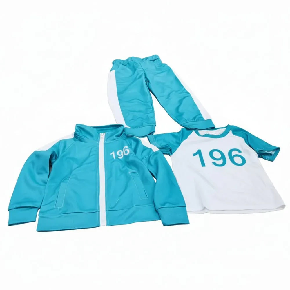Kids Halloween Dress-Up Tracksuit Costume Set