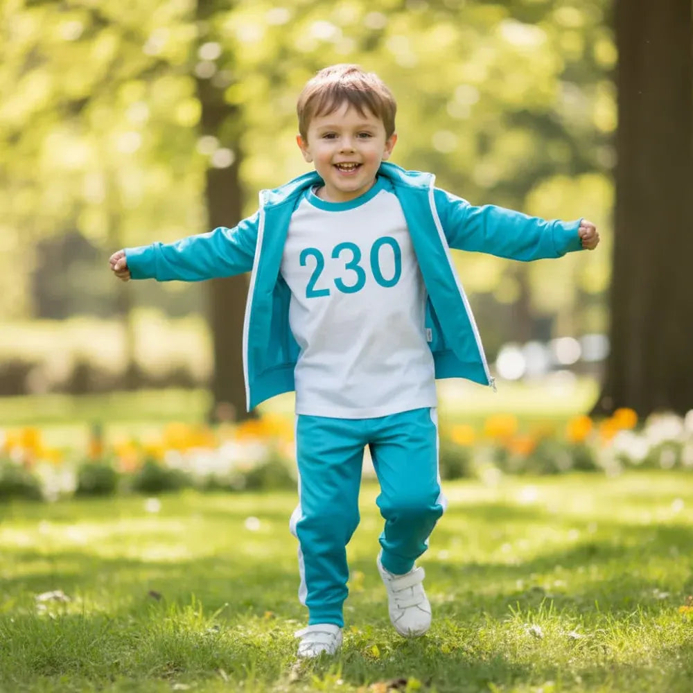 Kids Halloween Dress-Up Tracksuit Costume Set