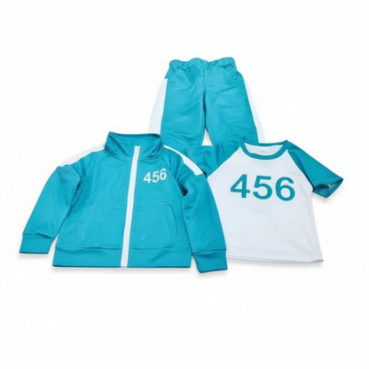 Kids Halloween Dress-Up Tracksuit Costume Set