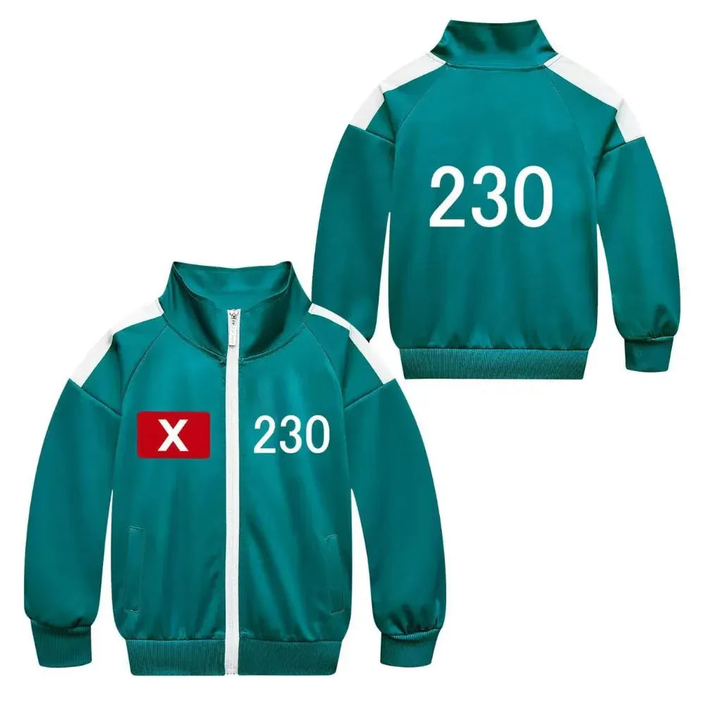 Kids Halloween Tracksuit Costume Set