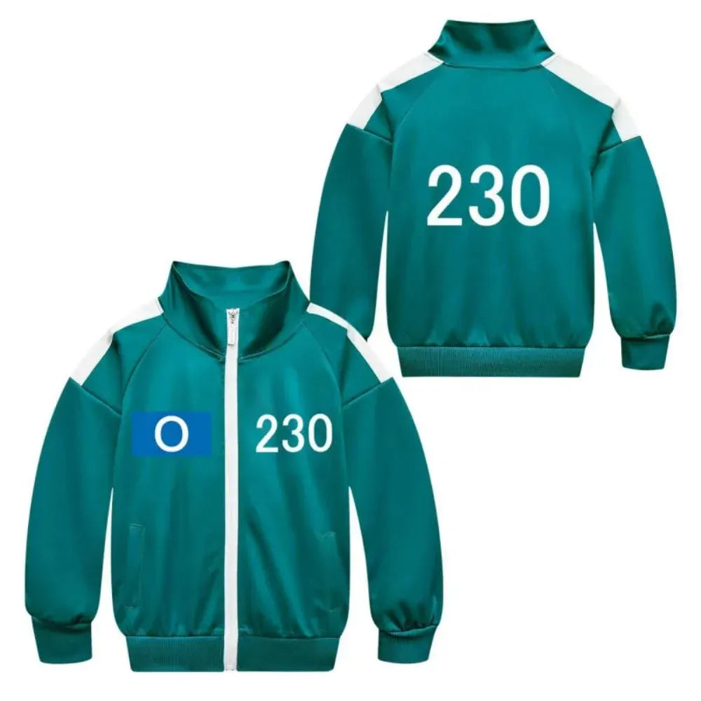 Kids Halloween Tracksuit Costume Set