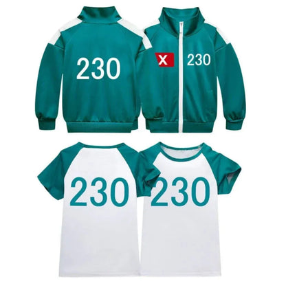 Kids Halloween Tracksuit Costume Set