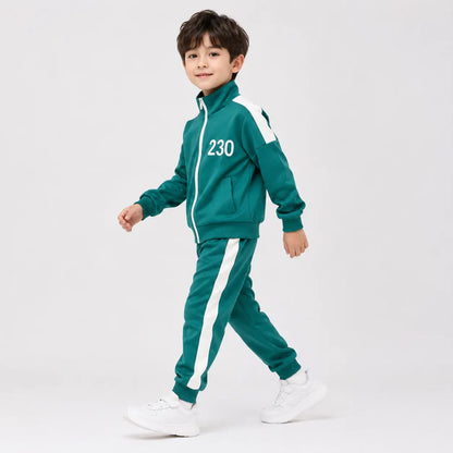 Kids Halloween Tracksuit Costume Set