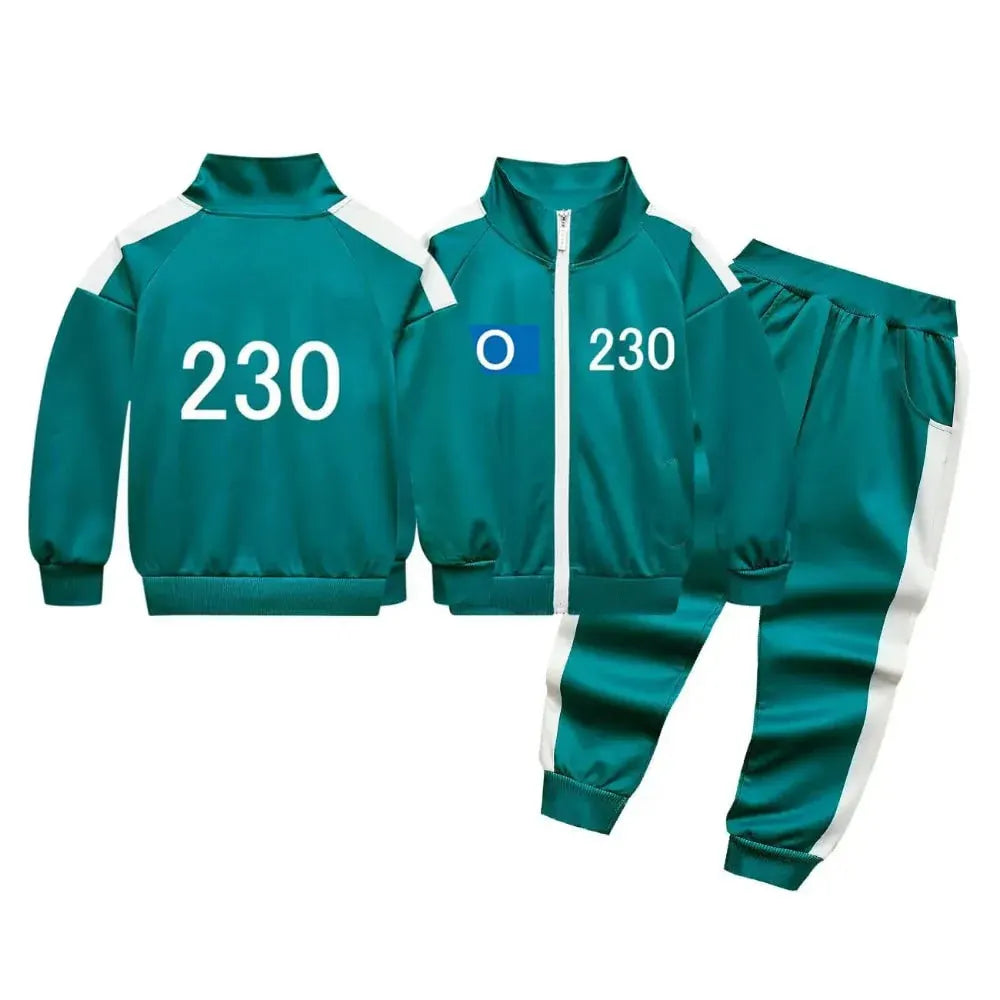 Kids Halloween Tracksuit Costume Set