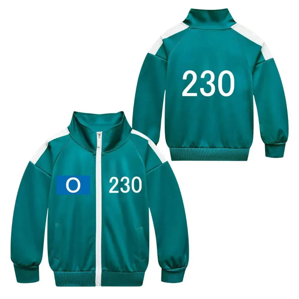 Kids Halloween Tracksuit Costume Set