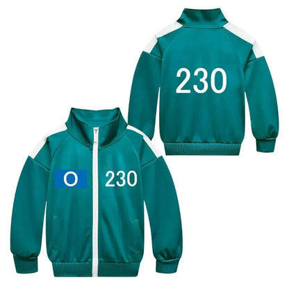 Kids Halloween Tracksuit Costume Set