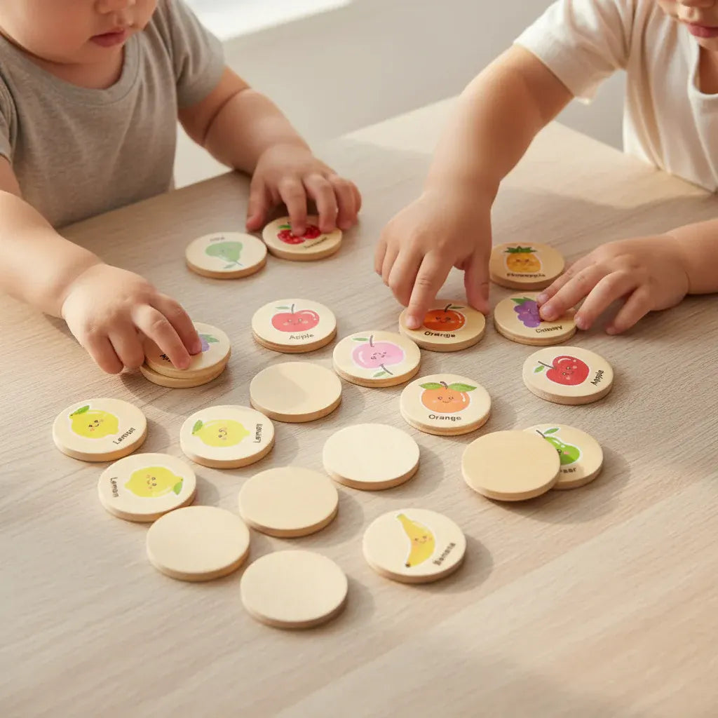 Kids Memory Match Game for Calm Learning Play