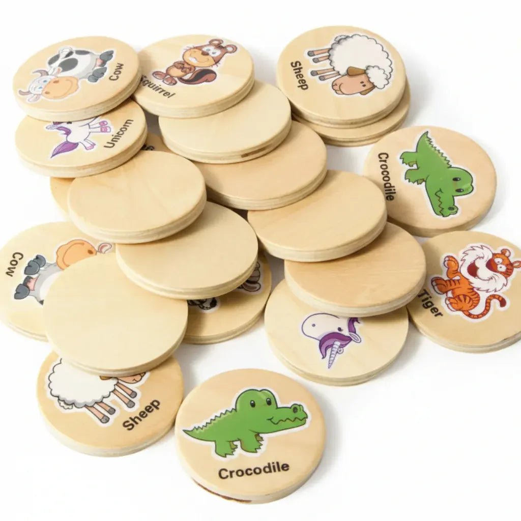 Kids Memory Match Game for Calm Learning Play