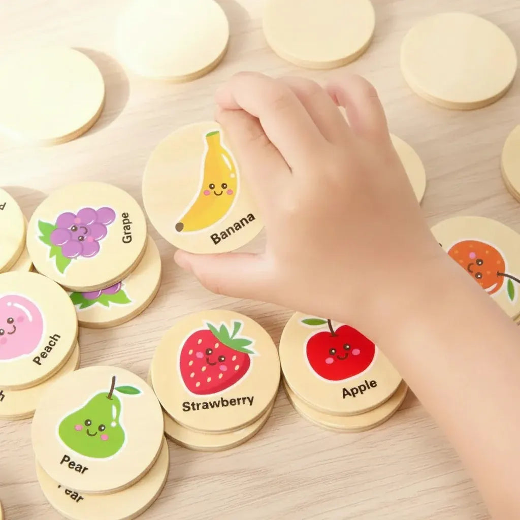 Kids Memory Match Game for Calm Learning Play