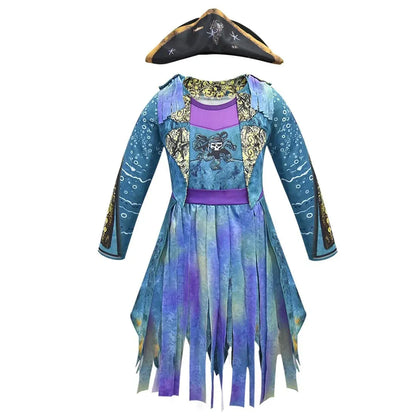 Kids Pirate Theme Halloween Costume Dress-Up Outfit