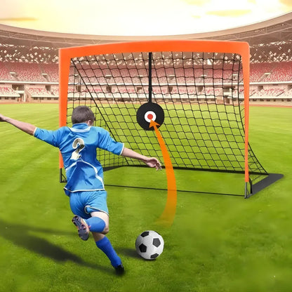 Kids Portable Soccer Goal Set for Outdoor Training and Practice