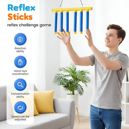 Kids Reflex Falling Stick Reaction Training Toy