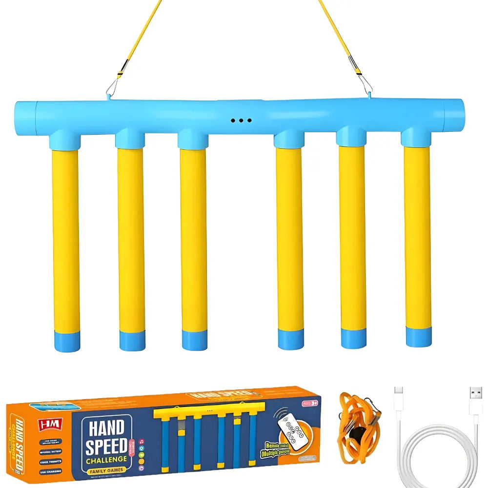 Kids Reflex Reaction Trainer Falling Stick Drop Catch Game