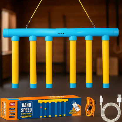Kids Reflex Reaction Trainer Falling Stick Drop Catch Game
