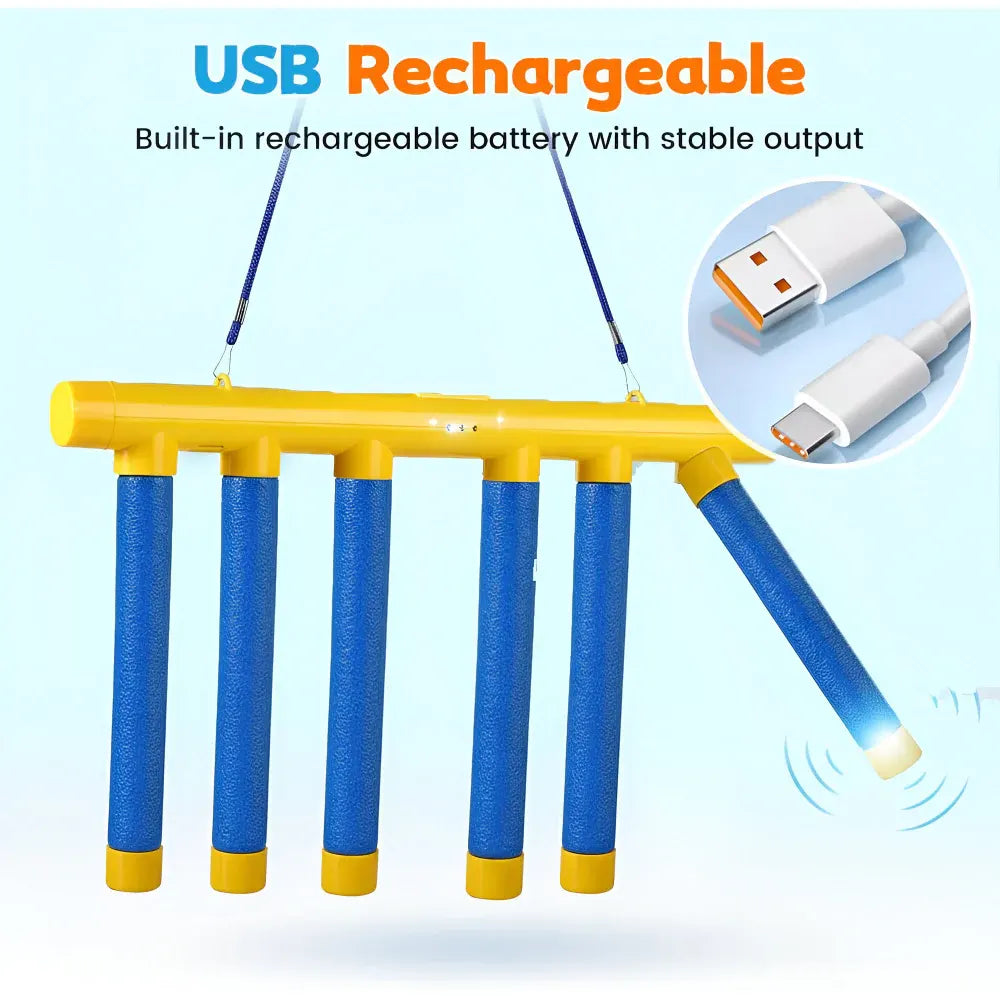 Kids Reflex Reaction Trainer Falling Stick Drop Catch Game